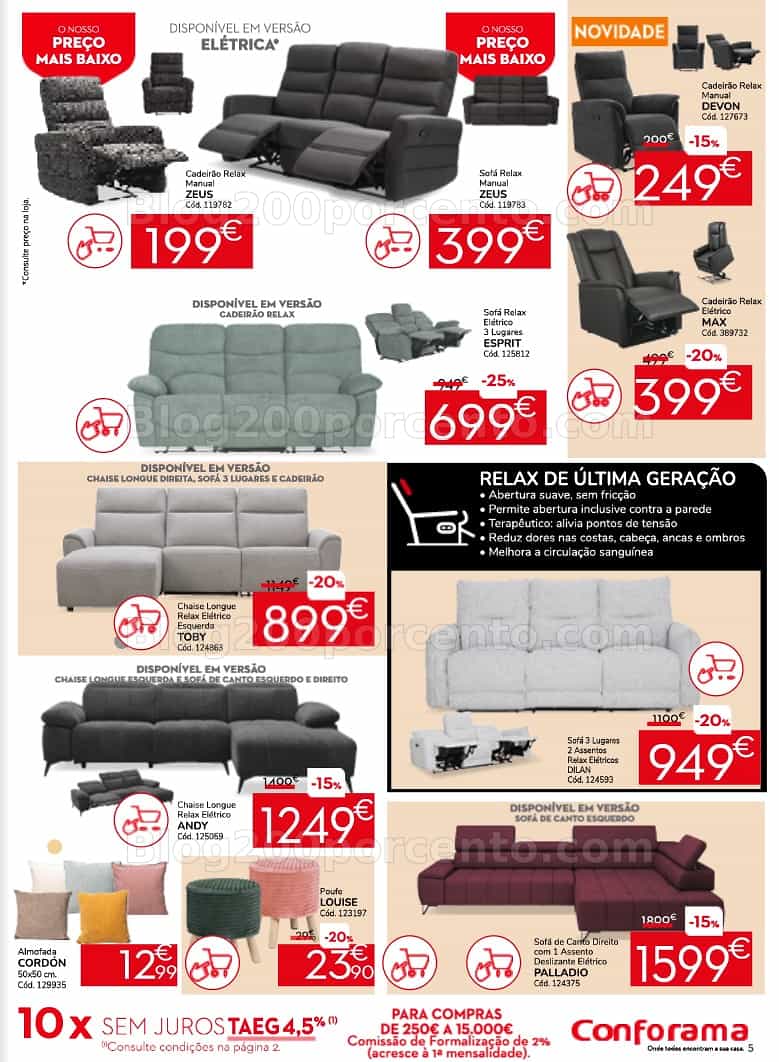 Antevisão Folheto CONFORAMA Promoções de 26 fevereiro a 25 março